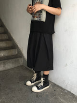 Leir Pintuck Bermuda Shorts 2C