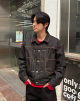 Stitch denim jacket