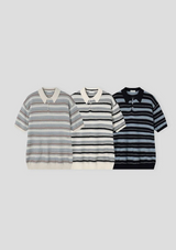 [S/S] Inconnect stripe kara half knit(3color)