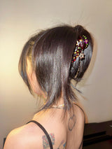 Trippy dot hairpin (4color)