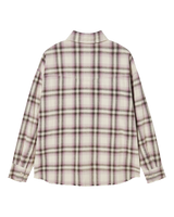 25FW ディストレスチェクコットンシャツ ベージュ