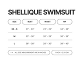 Shellique Swimsuit - Brown