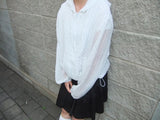 [summer item] ドットフリルシアージャンパー