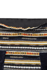 Knit Pocket Skirt (Navy)