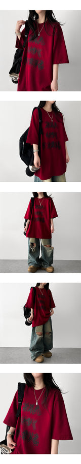 マーティ オーバーサイズ フィット 半袖Tシャツ