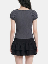 Seline Lace Layer Top