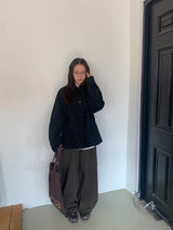 [unisex] ヒューケピグメントオーバーコットンジャケット