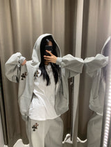 Reho Cross Patch Sweat Pants