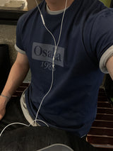 ルックリトルヴィンテージシティレタリングクロップショートスリーブTシャツ
