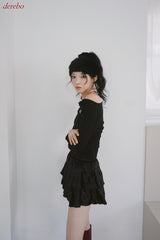 Beloa shine cancan skirt