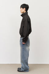 Bake Washed Embo Denim