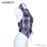 allbubble パープルタタードベスト