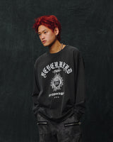 Hazzard001 Young Heart long sleeved/Charcoal