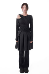  UNTAMED PLEATS SKIRT
