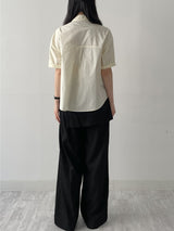 Euro Wrap Nylon Wide Pants