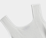 Kes Square Neck Wool Sleeveless Knit / 5 colors