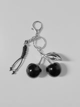 Black Cat's Cherry Keyring