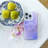 【MADE】Gradient translucent Jelly hard Phone case