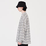 STRIPE KNIT (WHITE)