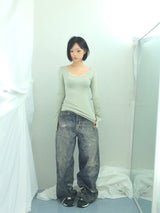 Soft-Fit Lace Edge Top