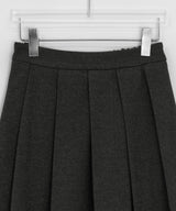 Ankbo Banding Pleated Midi Skirt