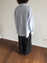 Summer pinstripe shirt (2color)