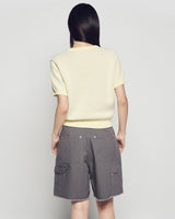 26SS WOMAN ベーシックスタンダード半袖ニット