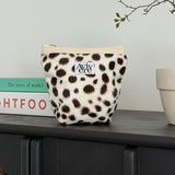 classic pouch_dalmatian whitebrown