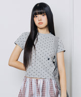 ツイスタースターエンジェルTシャツ - スターグレー