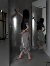 smoke track summer pants (2color)