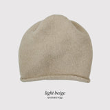 Shirring Ribbon String Knit Beanie (2color)