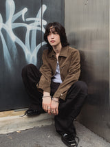 Rudy Suede Crop Jacket