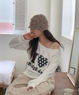 Maru knit bucket hat beanie