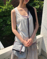 クルヴェン コントラスト ノースリーブトップ
