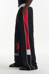 Horse Print Relaxed Track Pants