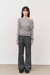 (W) Area Bootscut Pants