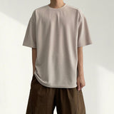 マークフレッシュワッフルボクシーフィット半袖T (8 colors)