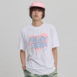 MELLOW DREAM スケッチハート半袖Tシャツ