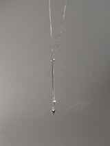 【MADE】 ロングハートネックレス