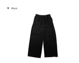 [Brushed Lining] アカン裏起毛ワイドトレーニングバンディングパンツ