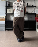 HD Pintuck Striped Pants
