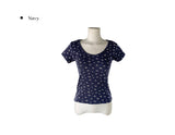 Elta Punching Flower Short Sleeve T-shirt