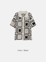 クローバーサマーカラーニットカーディガン (2color) (No.964)