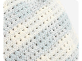 Resort look rattan knit backpack/handbag