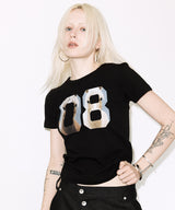 2WAY 08 ホースTシャツ (ブラック) F26QB078