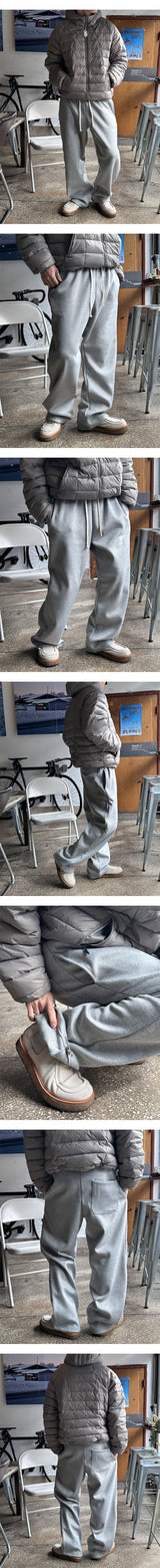 [F/W] Mohair wool banding pants(2color)