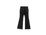 Boel Non-Fade Stud Denim Low Bootcut Pants