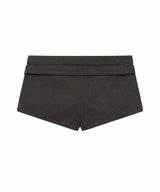2 ベルトショーツ (brown)