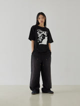 Hunter City Cat Tee (Black)