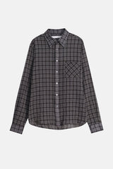 Mar over check shirt